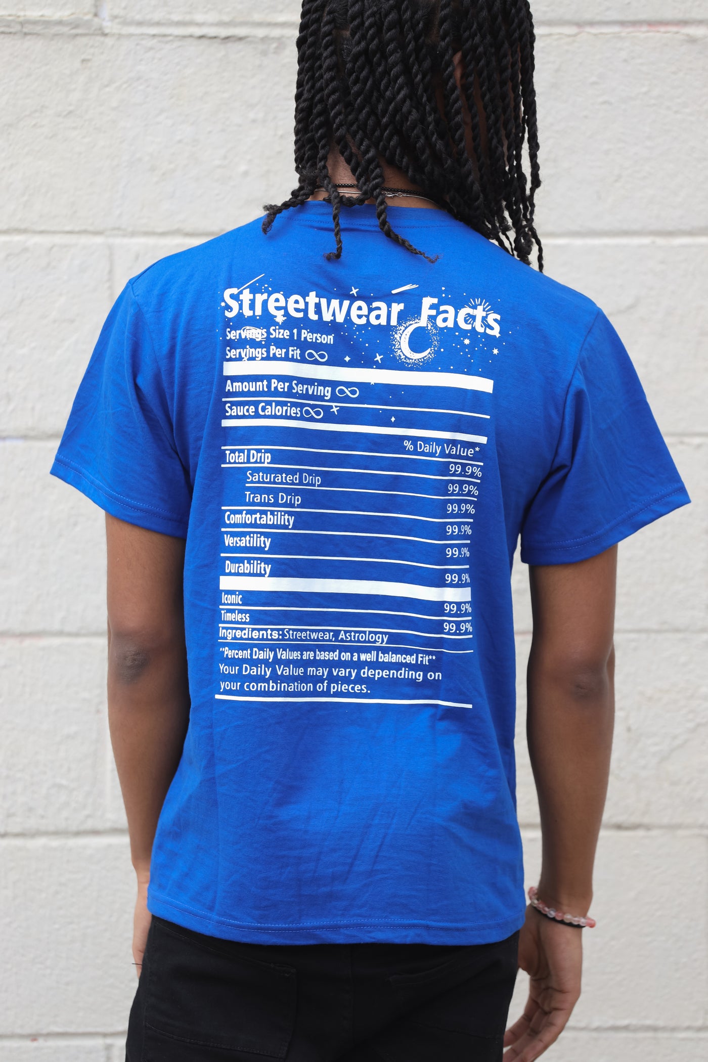 Streetwear Facts T-Shirt (Blue)