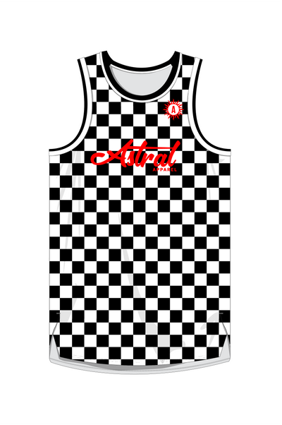 Checkered Basketball Jersey