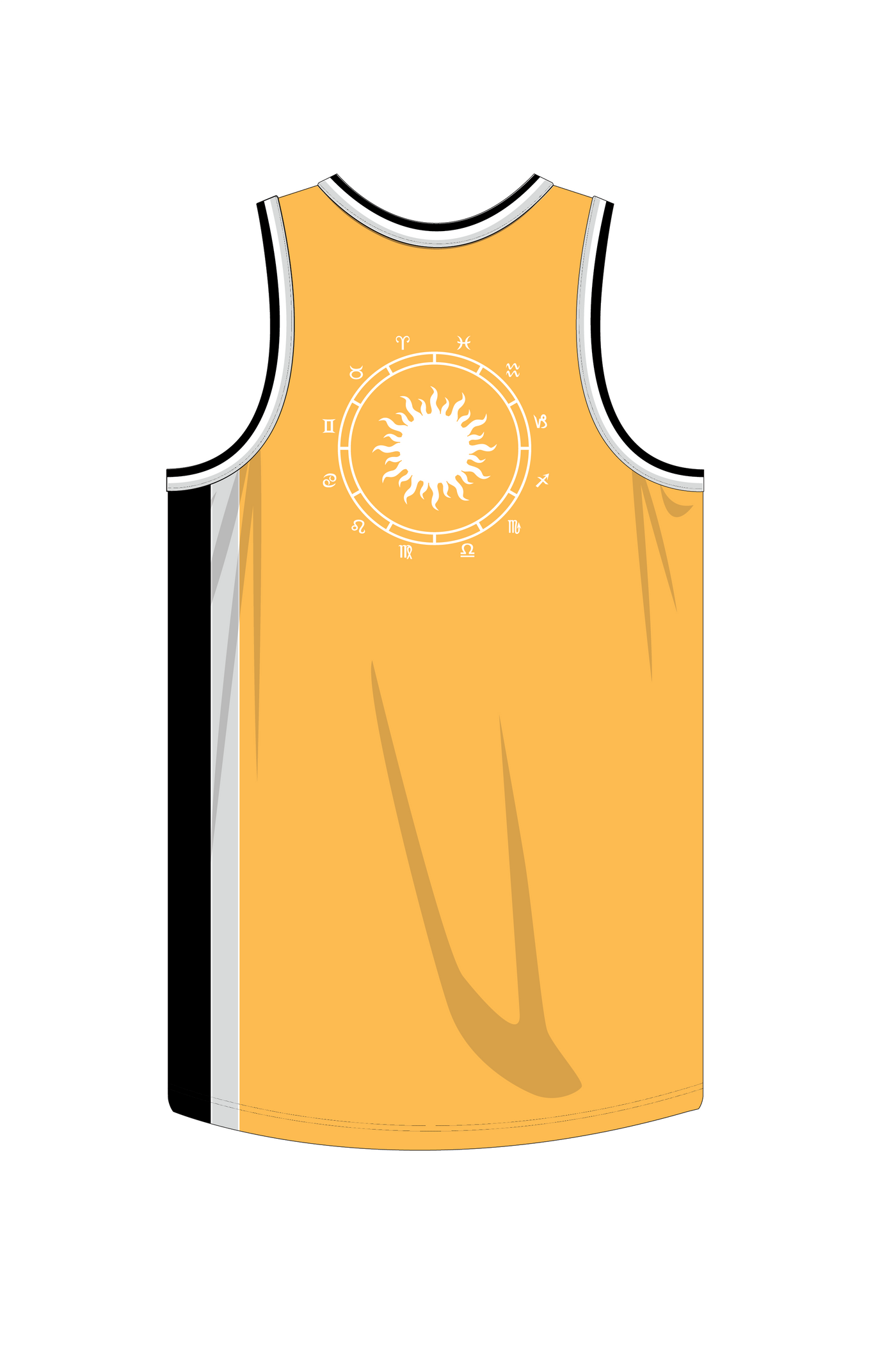 Orange Basketball Jersey